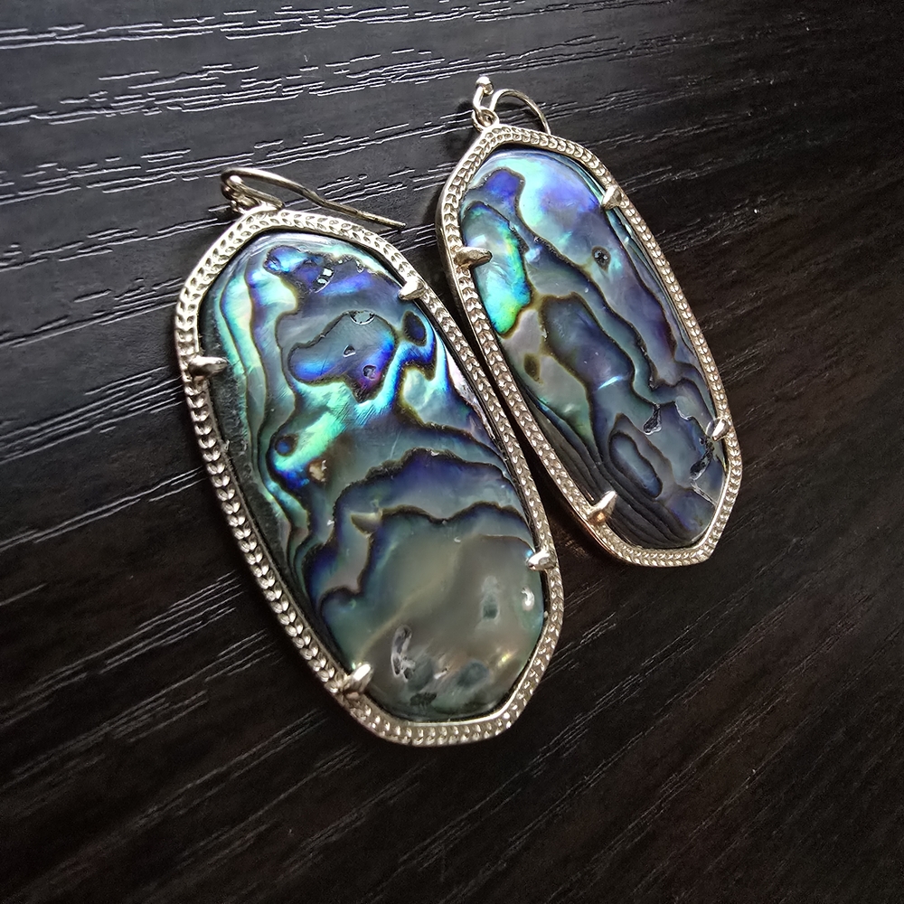 Kendra Scott Abalone Danielle Earrings